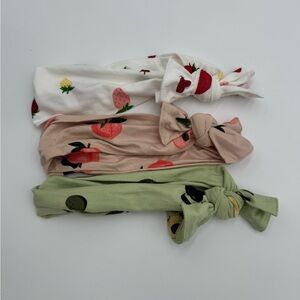 Kyte BABY Bamboo Food Collection Headband Head Wrap Hair Bow